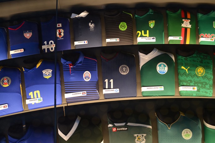 FIFA Museum Football Shirts